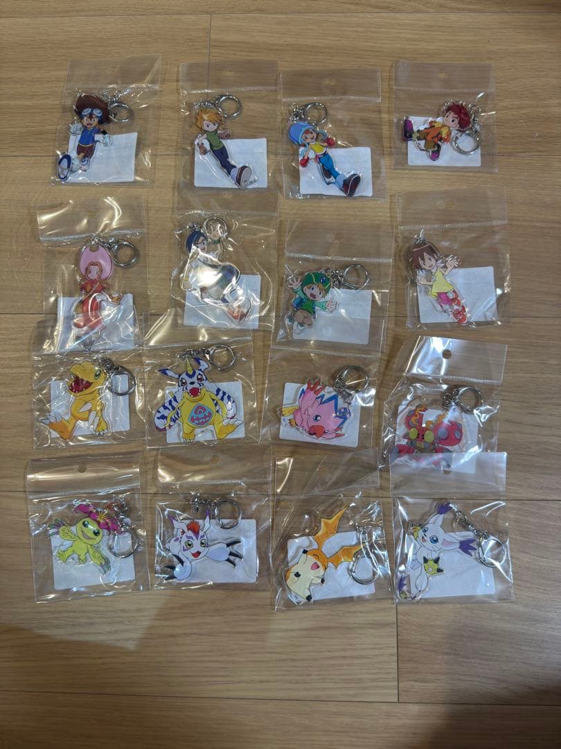 デジモンアドベンチャー アクリルキーホルダー 全16種 Limited Base