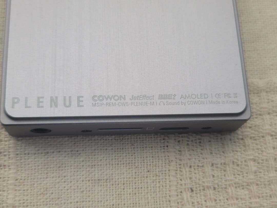 [美品] PLENUE M PM-64G-SL (64GB) : COWON