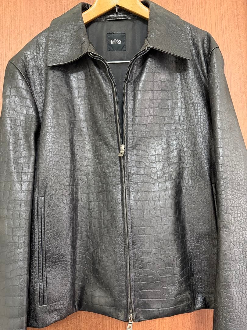 Hugo boss レザージャケット