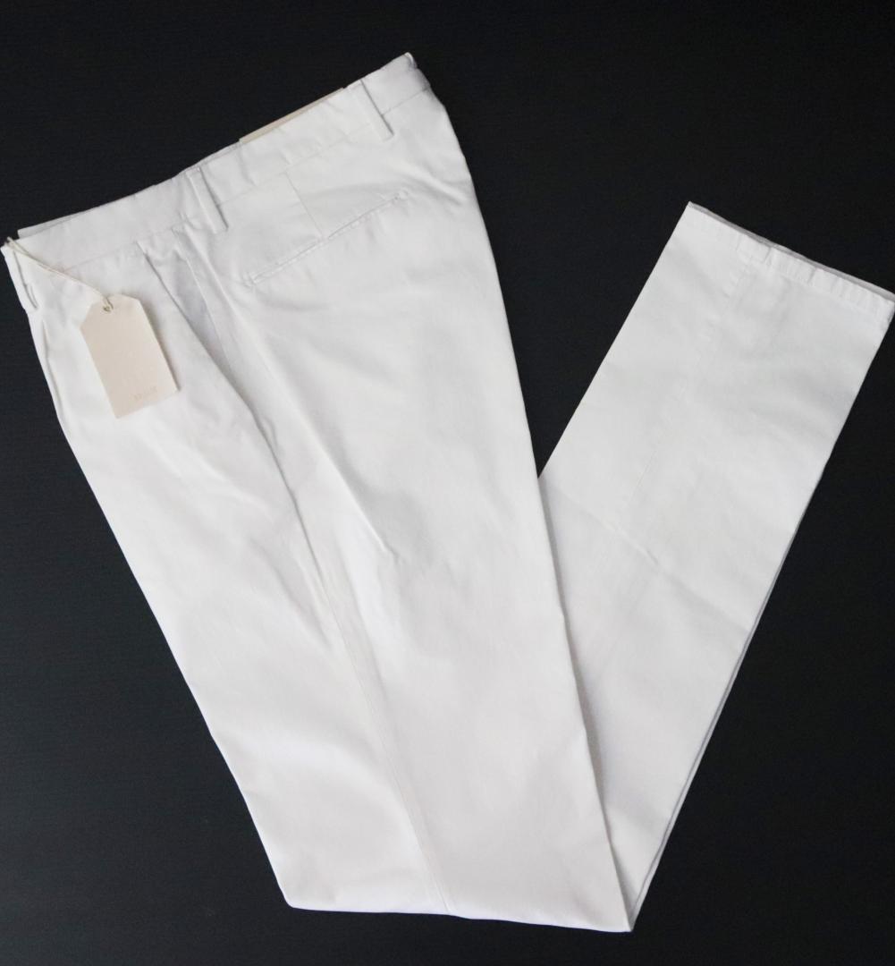 新品【ブリリア1949】 BG21秋冬コットンストレッチ 1プリーツパンツ 48