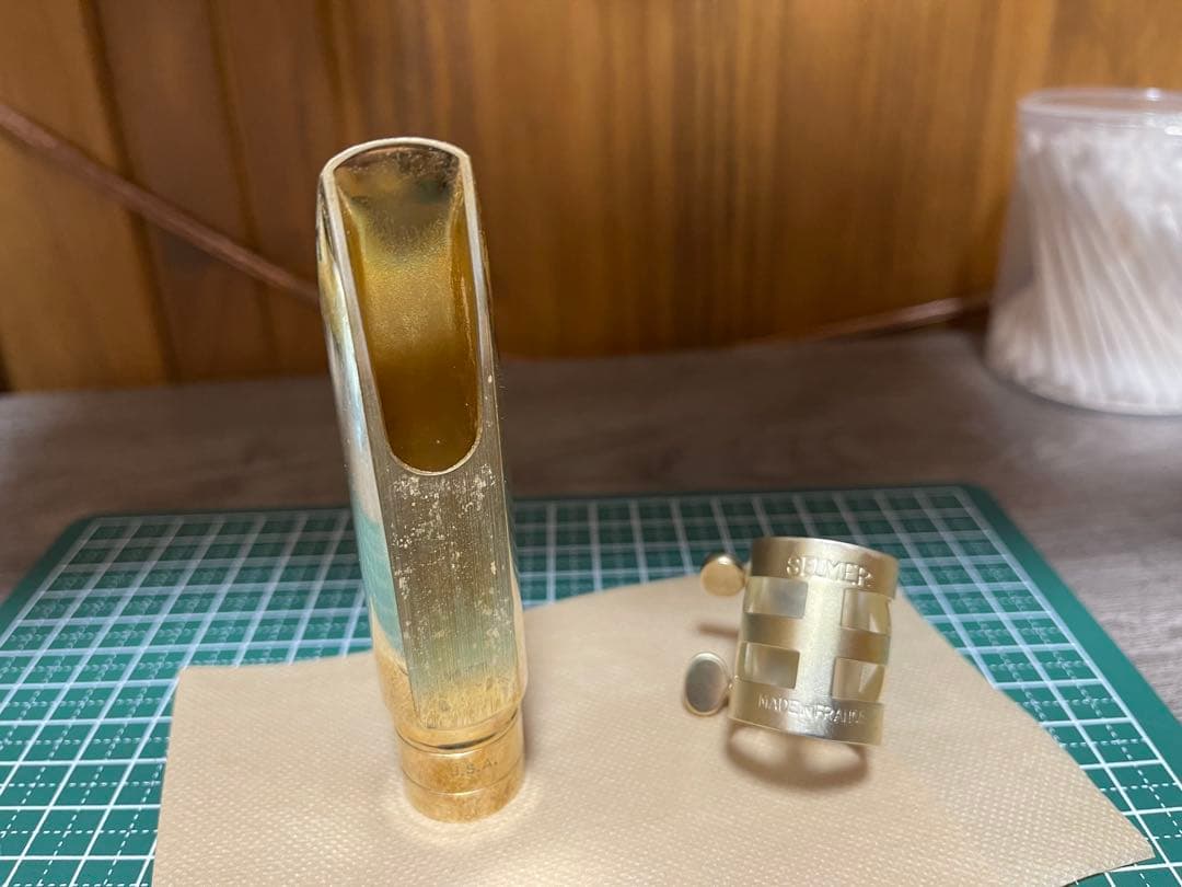 オットーリンク メタル7⭐︎ テナーサックス用マウスピース&ブルズアイリガチャー