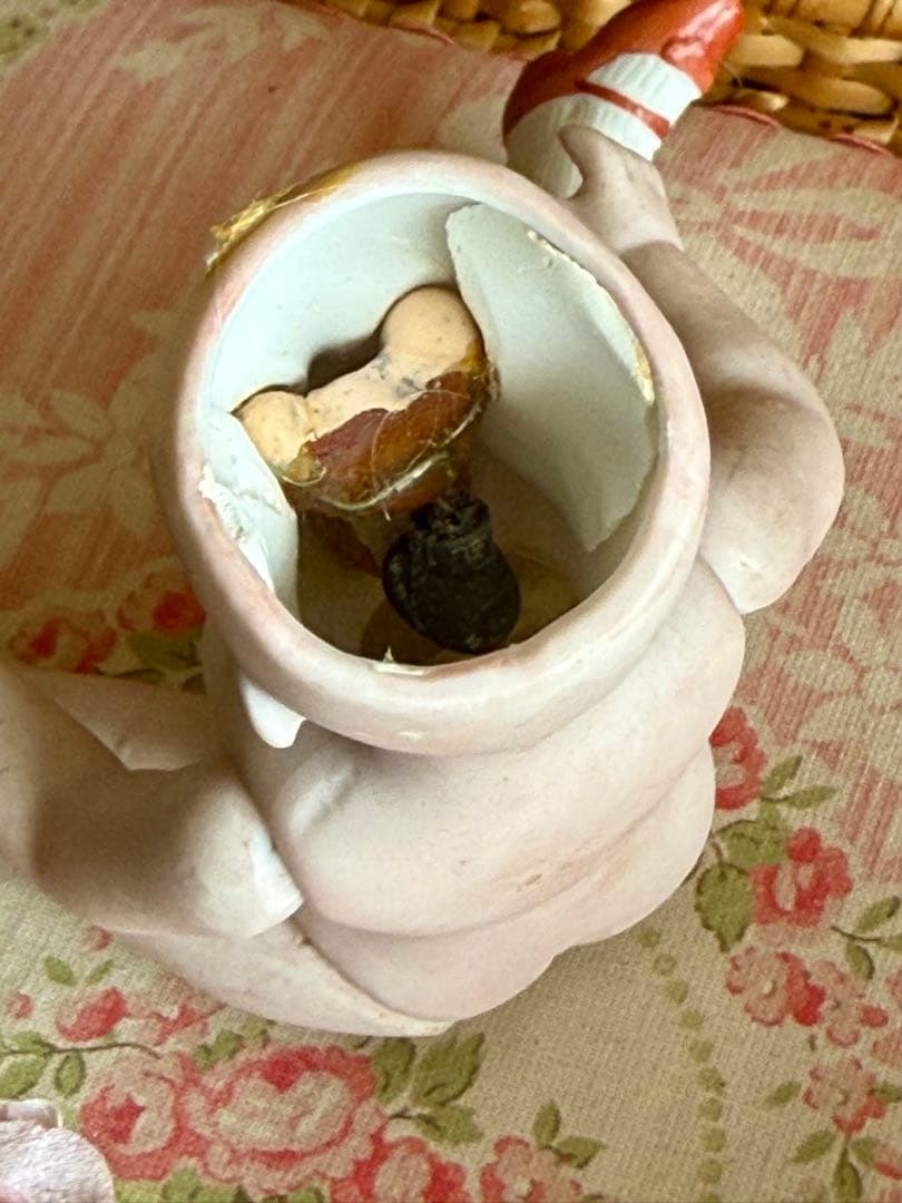 アンティーク　ミニョネット　ドール　オールビスク