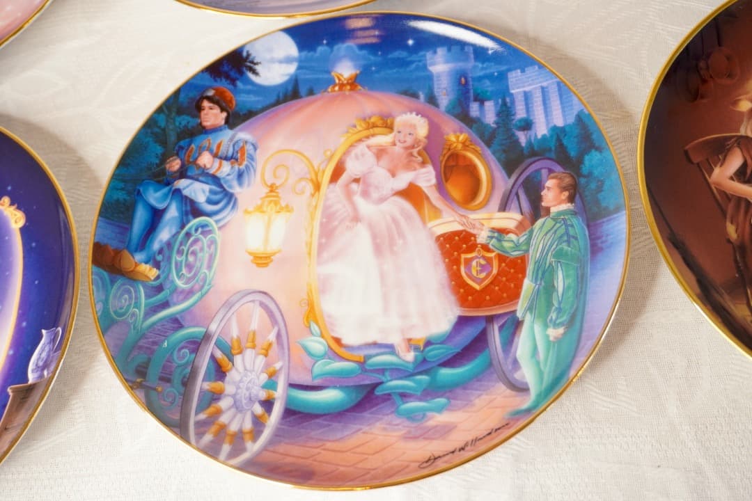 Franklin Mint シンデレラ 絵皿 6枚セット コレクションプレート