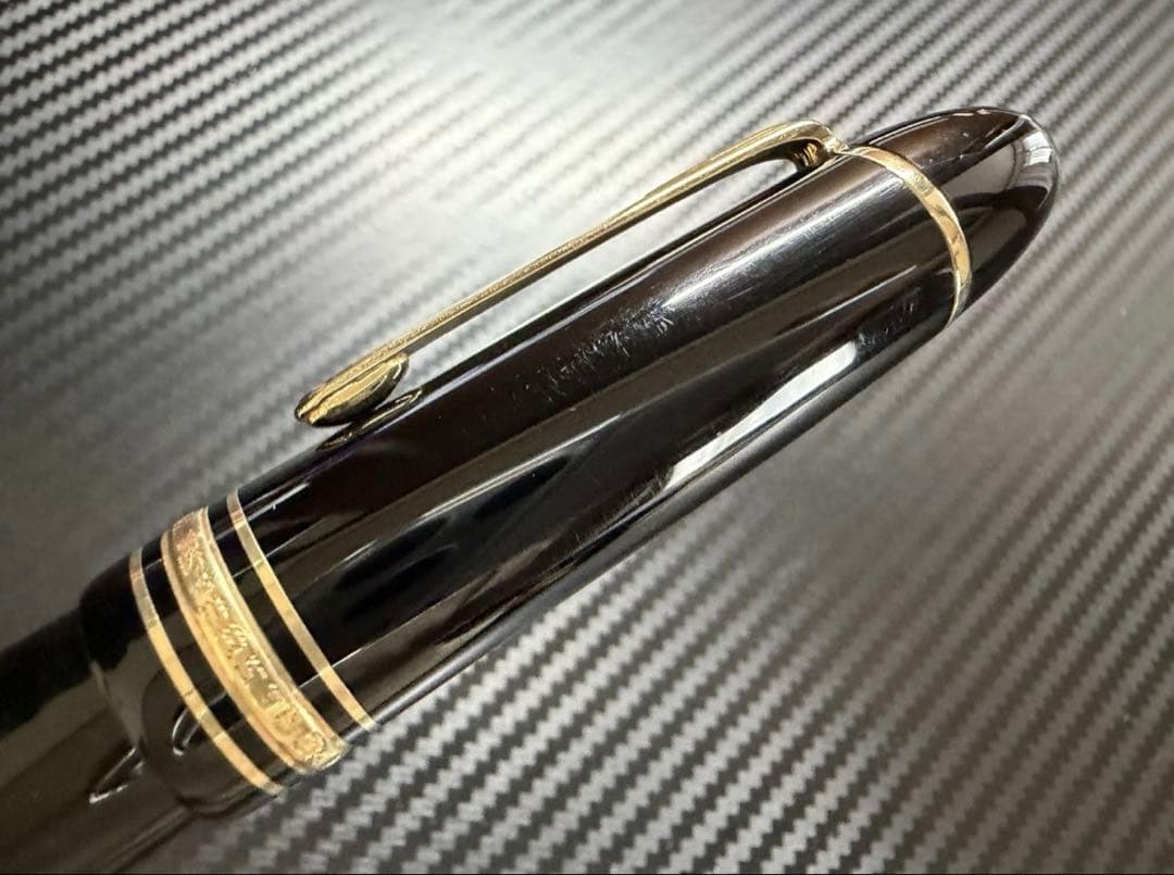 未使用に近い モンブラン 149 万年筆 14K 中白 M 中字