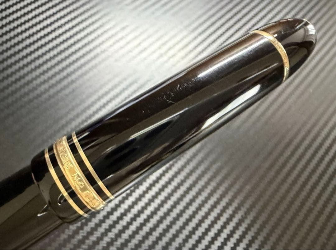 未使用に近い モンブラン 149 万年筆 14K 中白 M 中字