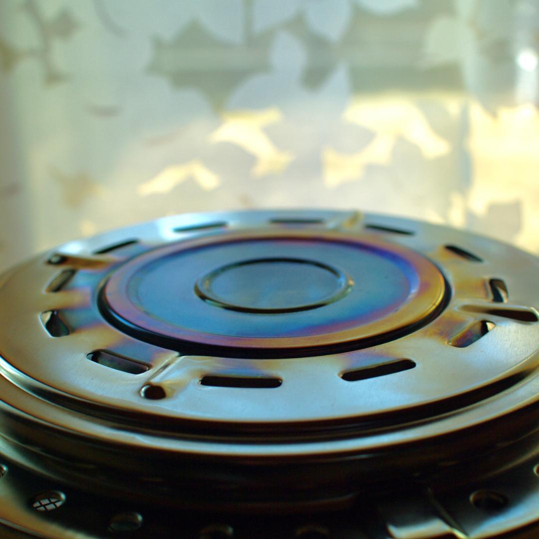 きれいな焼色の天板です! !　フジカハイペット ホワイト 反射板付き