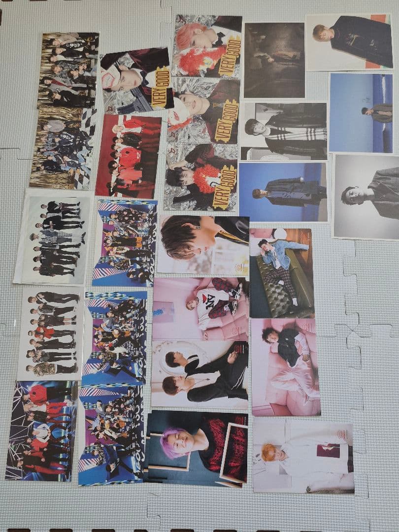 Block B と ZICO のグッズ トレカ 生写真 ポストカードまとめ売り