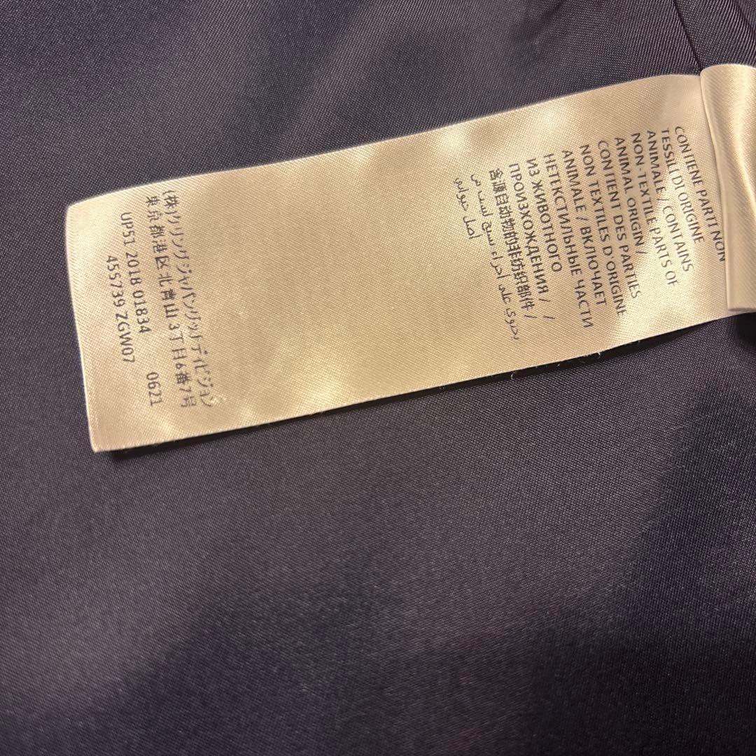 年末セール‼️美品 グッチ チェスターコート 38 ネイビー