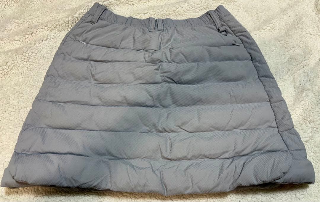 サイズ0 パーリーゲイツ 中綿 スカート グレー