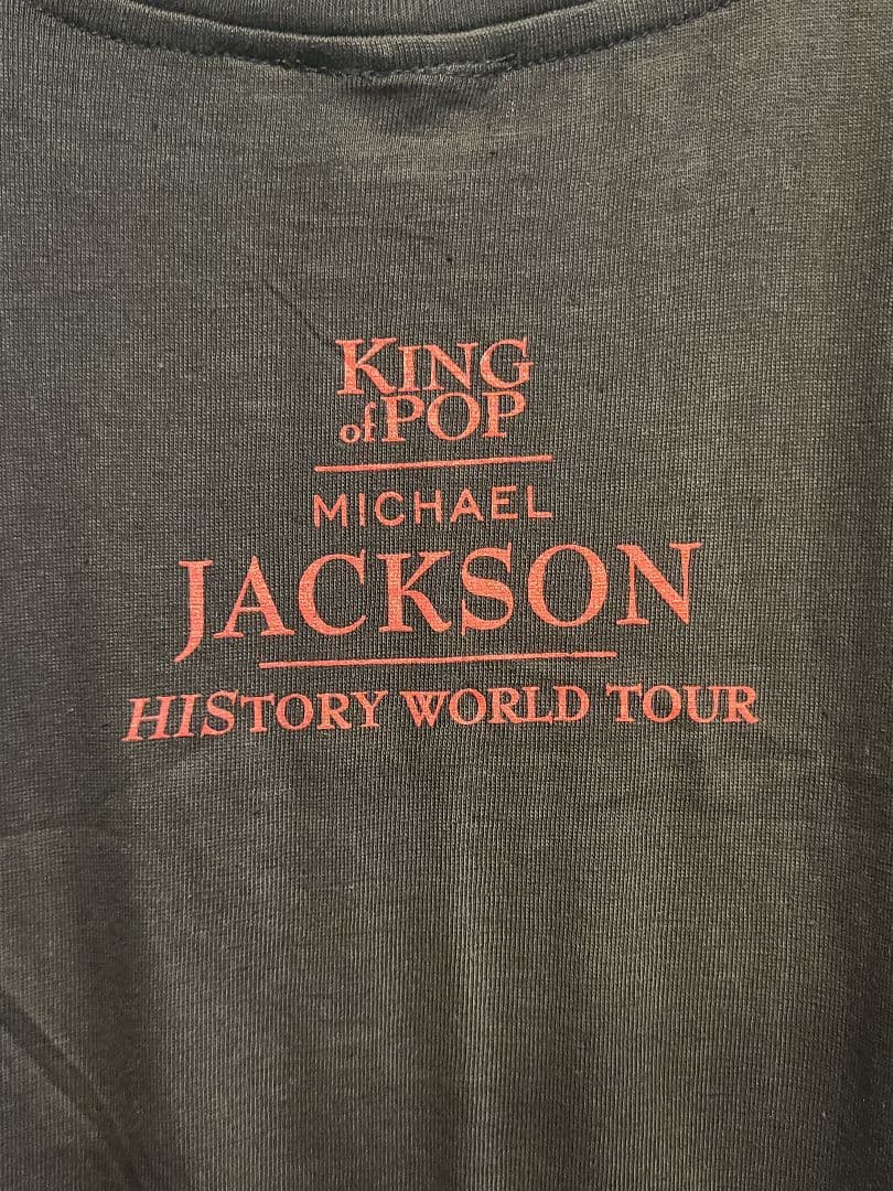 マイケル・ジャクソン Tシャツ KING OF POP　ツアーTシャツ