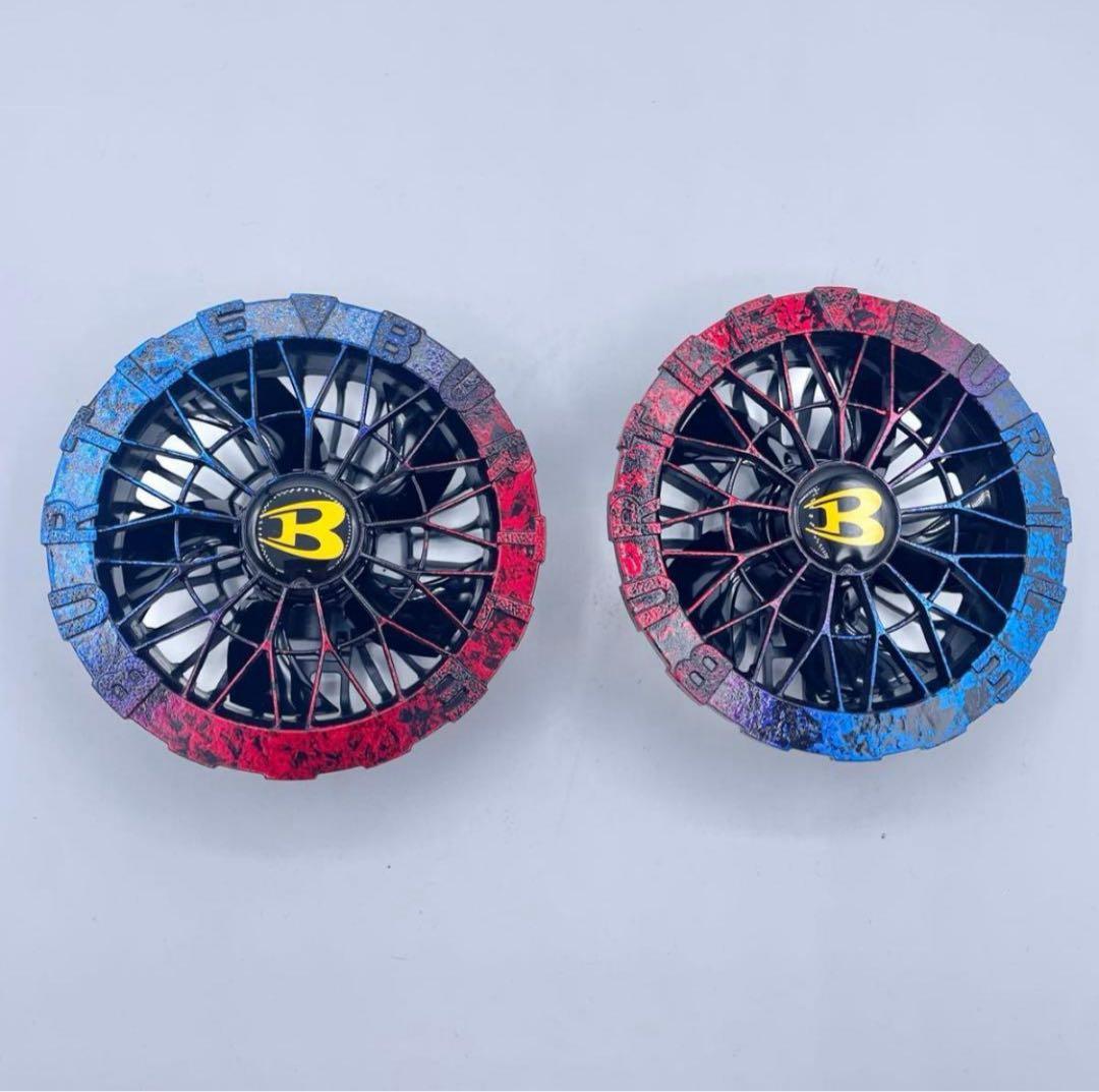 【現品かぎり】32 バートル BURTLE AC09-1 ファンカスタムペイント