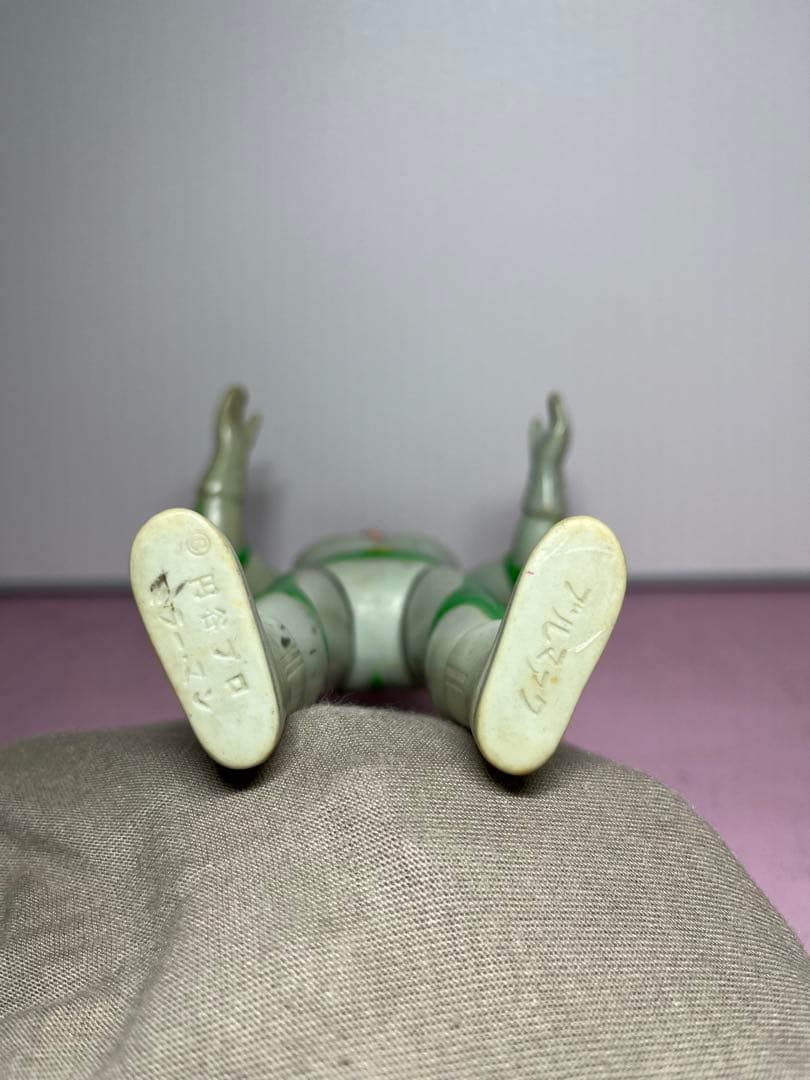 ★当時物 ★ミラーマン 面取れ ★ソフビ 人形 ★ブルマァク