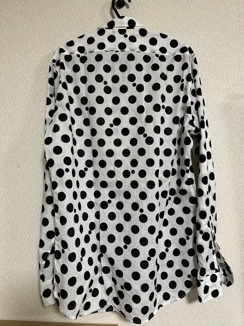 長渕剛着用　ドットシャツ