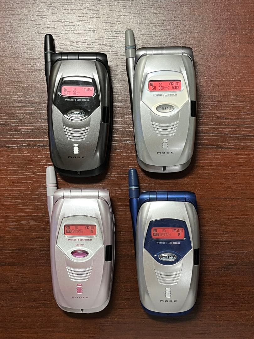 携帯 ガラケー モックアップ ドコモ P503is 全色 パナソニック