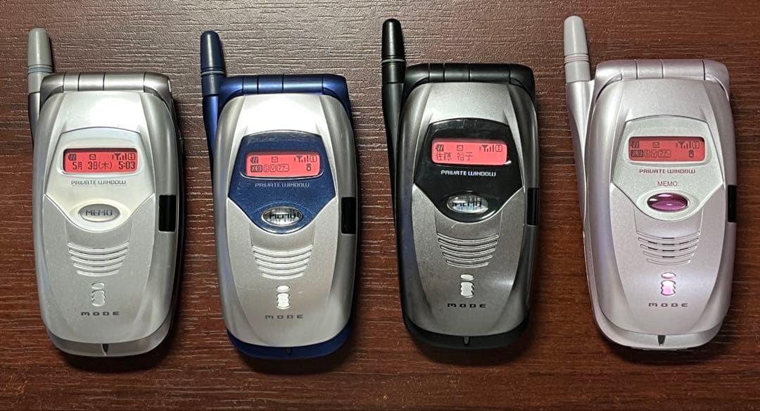 携帯 ガラケー モックアップ ドコモ P503is 全色 パナソニック