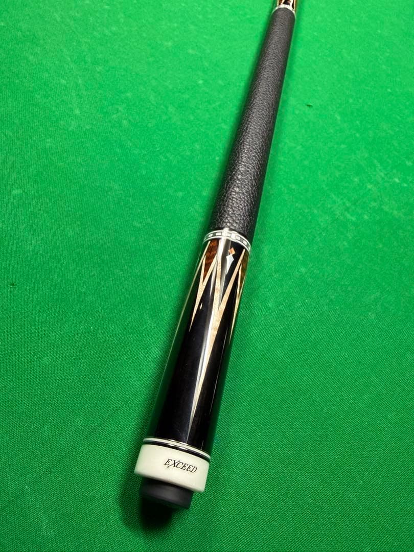 EXCEED ビリヤードキュー 木製 ストライプ