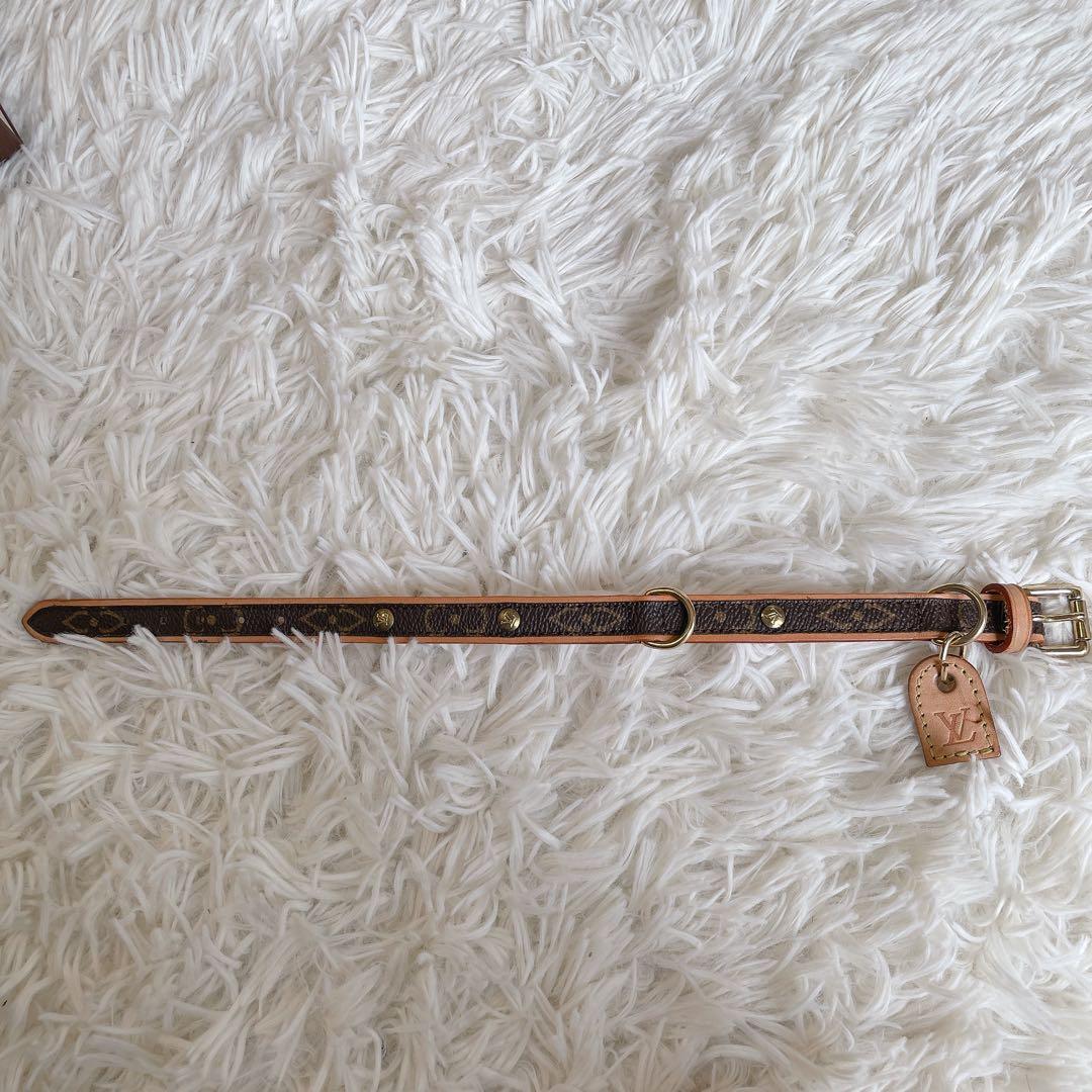 美品✨ LOUIS VUITTON 小型犬用首輪 ドッグカラー リード 犬