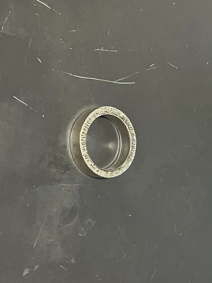 d*d様 クロム・ハーツ　スペンサーシルバーリング(16号)・6mm