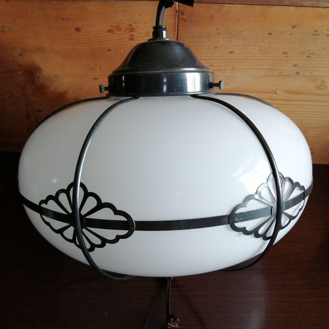 昭和レトロ風　ペンダントライト　32cm