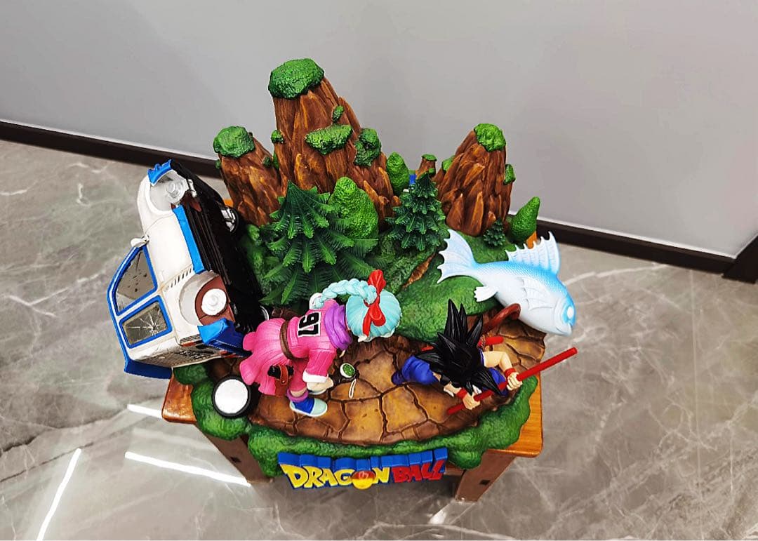 孫悟空＆ブルマ　ガレージキット