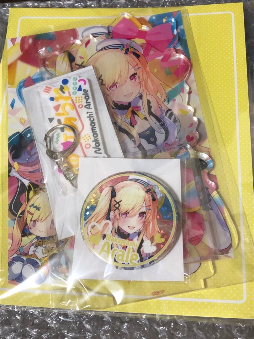 バンドリ　夢限大みゅーたいぷ　仲町あられ バースデーグッズセット　2024