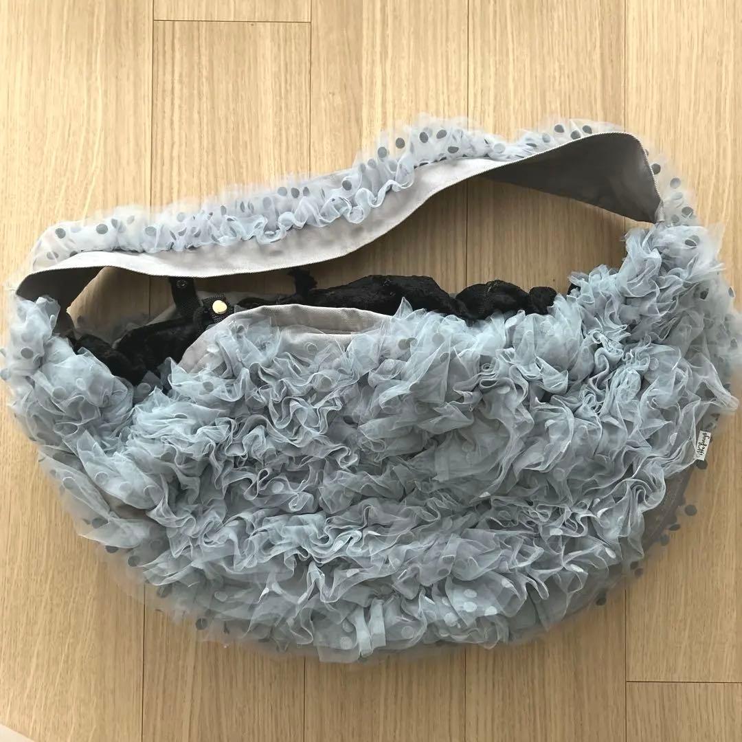 Picone × THEfancysポップアップ限定 フリルドットキャリーバッグ