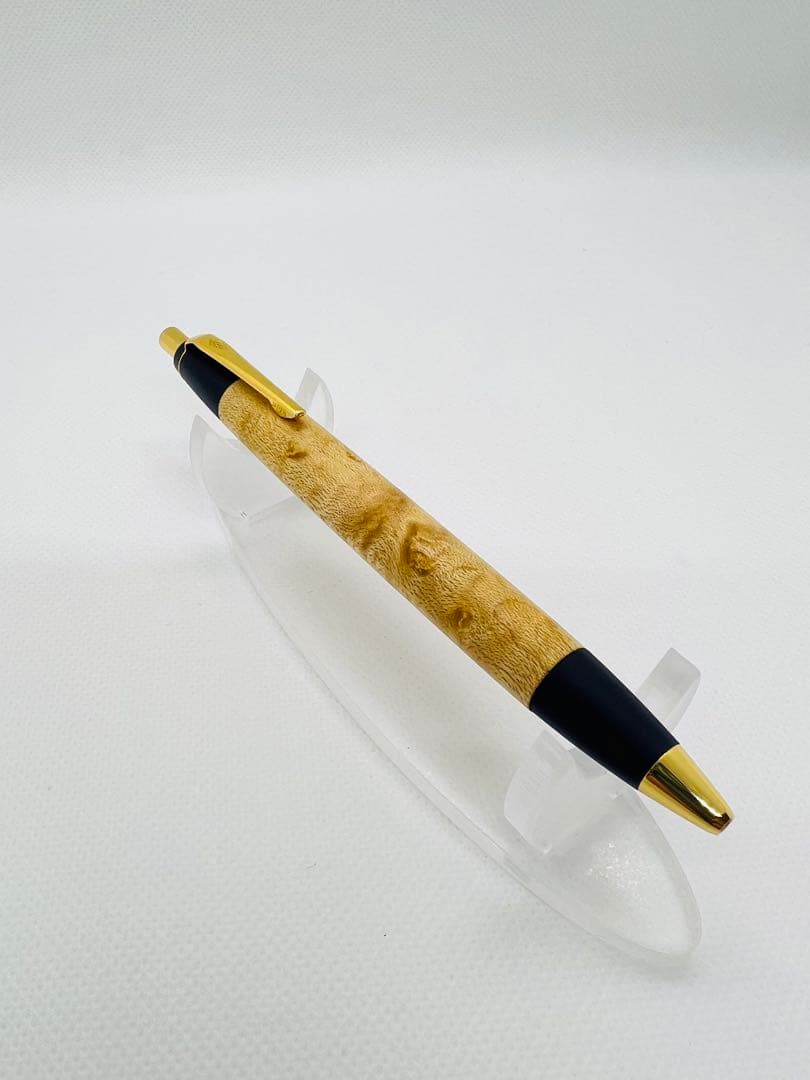 野原工芸　限定樹種　バーズアイメイプル　スタンダードボールペン