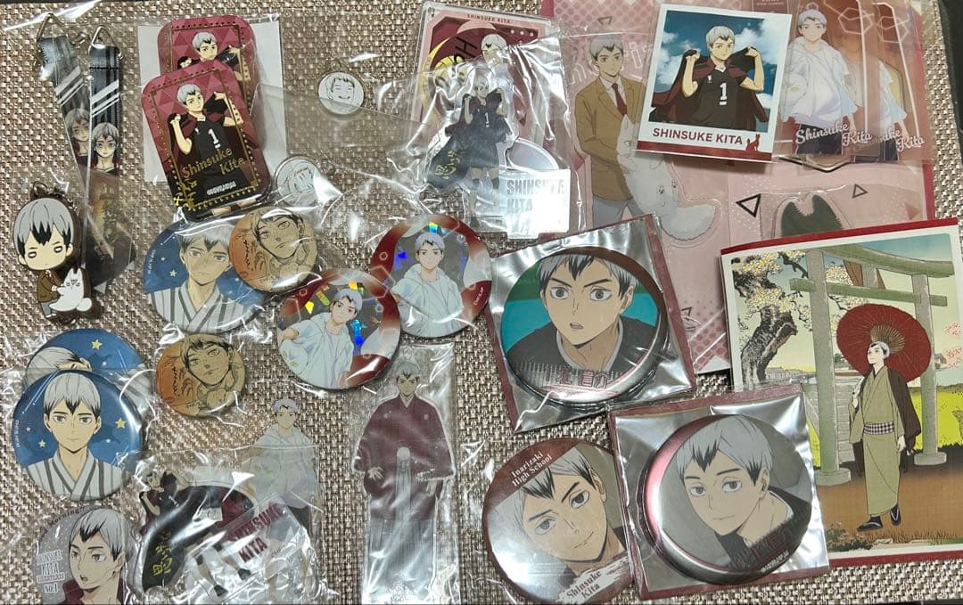 ハイキュー 北信介 北 缶バッジ アクスタ