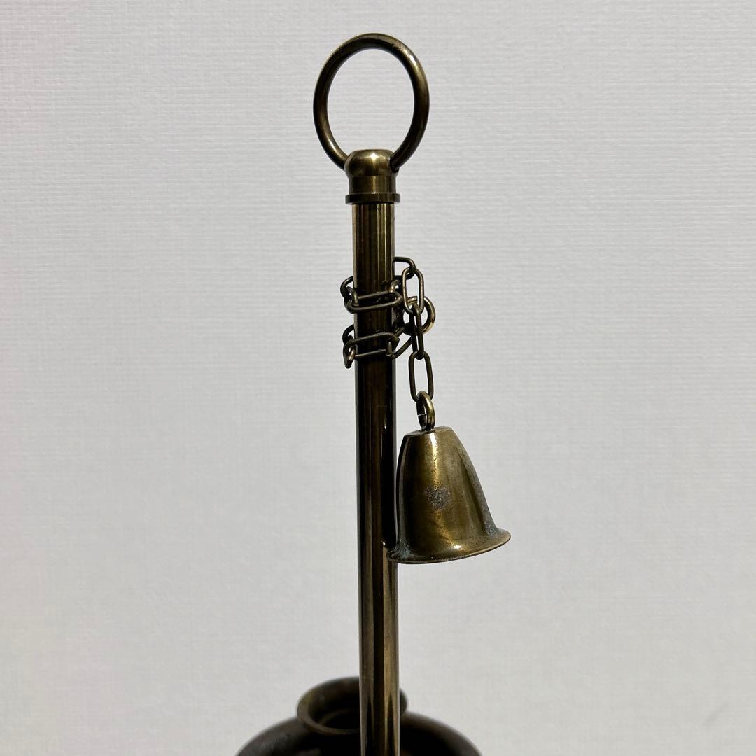 イタリア　アンティーク　キャンドルスタンド　火消し付き　ブロカント　ヴィンテージ