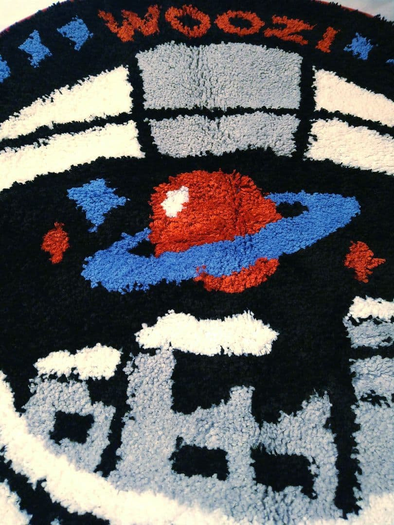 by SEVENTEEN　ウジ　アーティストメイド　ラグ　RAG　宇宙工場カード