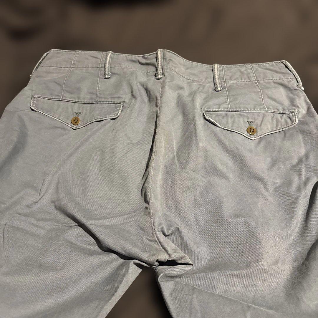 ⚪️亀吉さま専用⚪️RRL チノパン　ブルーグレーとボルドー２本