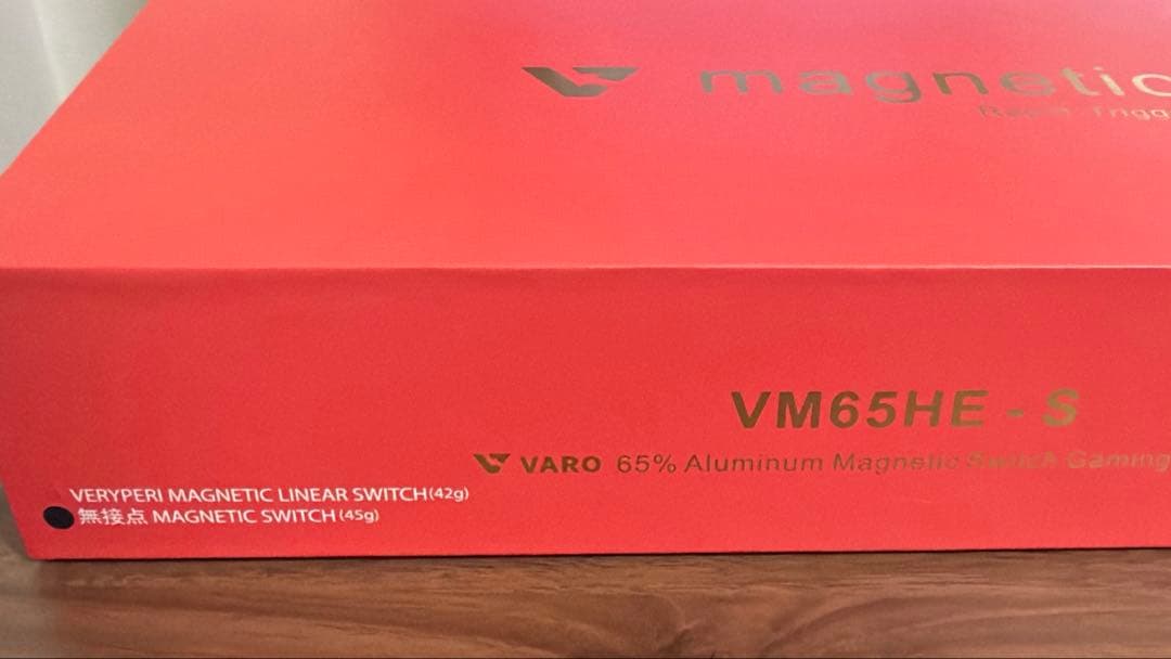 VARO VM65HE-S 無接点　ラピトリキーボード