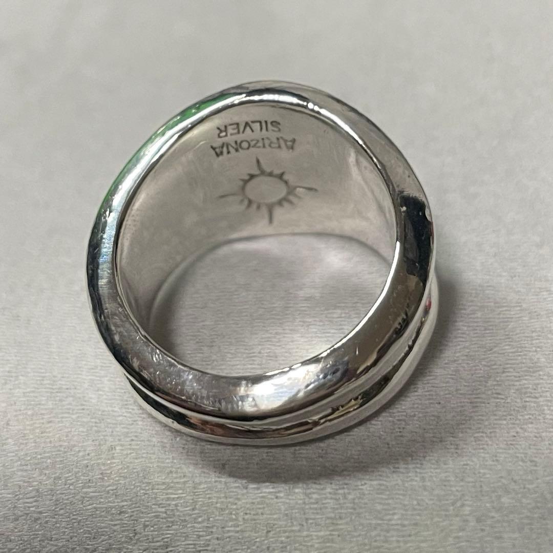 18号　極美品　大太陽神　Arizona freedomリング 指輪