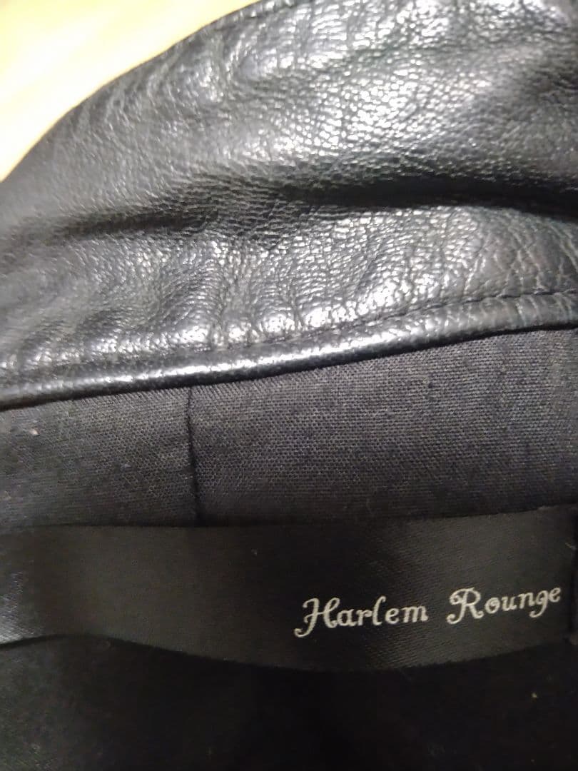 レザーシングルライダースジャケット♪ハーレムラウンジ　バッファローレザー