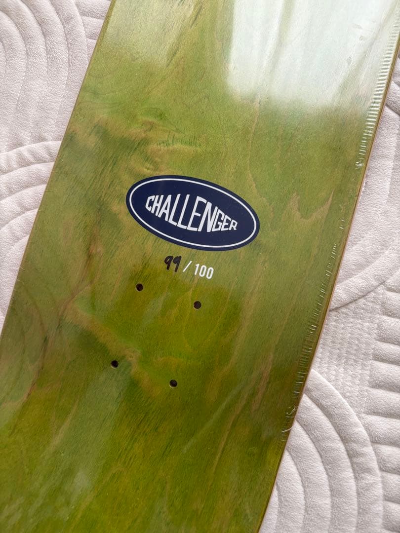 限定品‼️未開封 CHALLENGER 限定スケートボードデッキ 99/100
