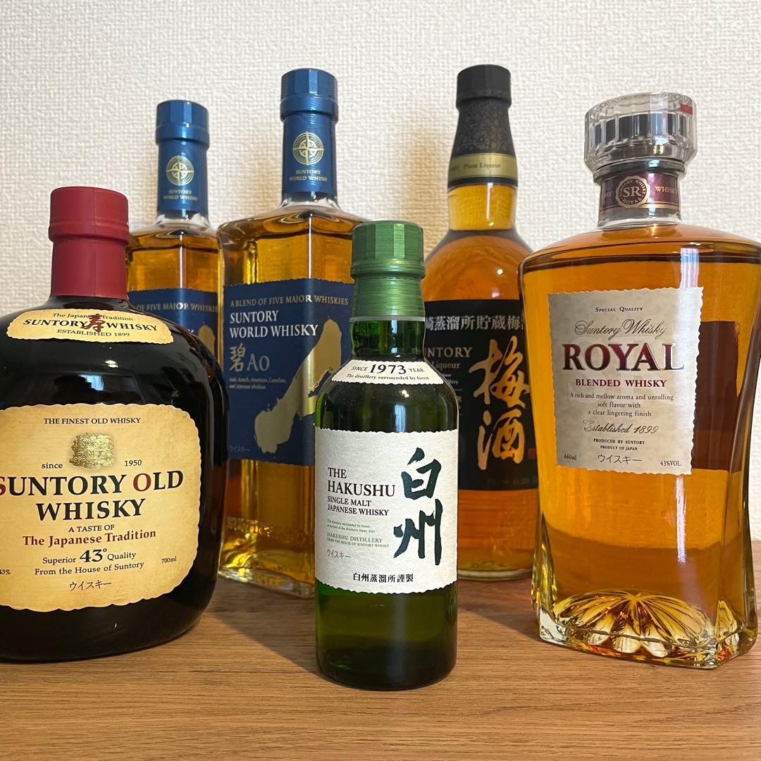 サントリー 白州 シングルモルトウイスキー セット