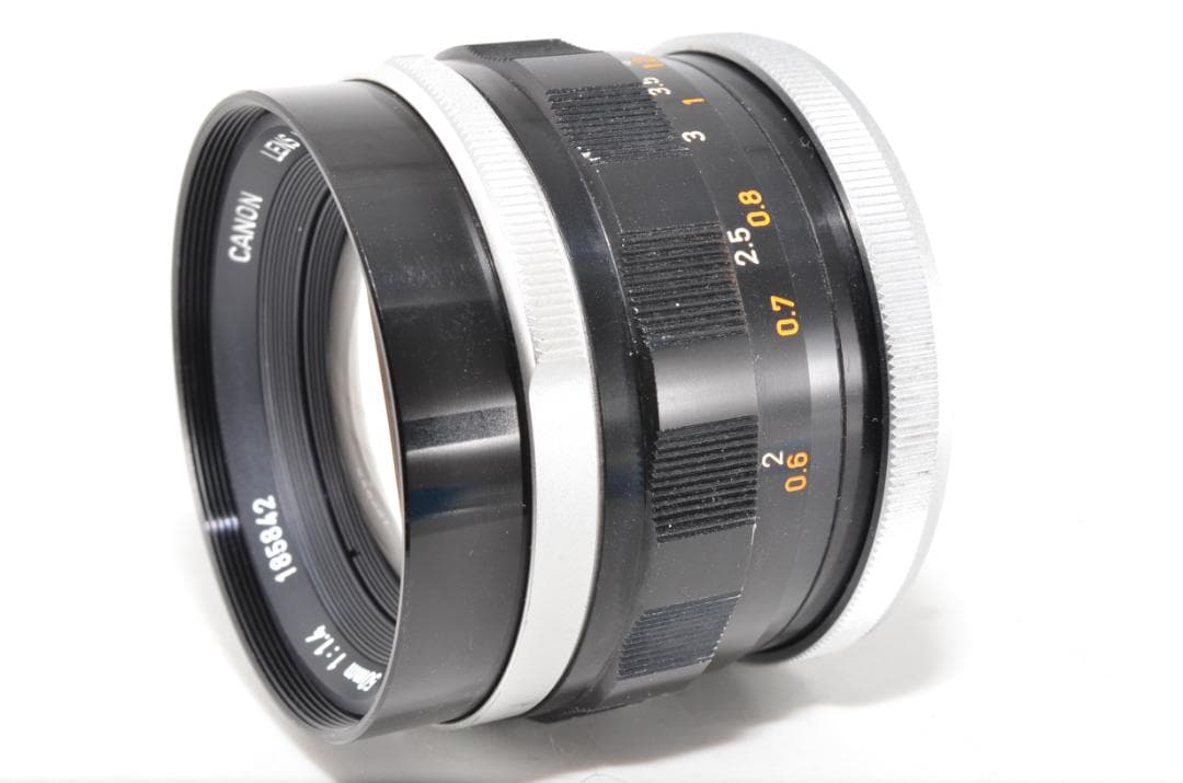 キャノン CANON LENS FL 50mm f1.4 #2060【付属品多数