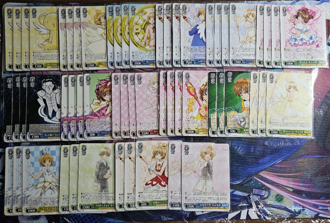 ヴァイスシュヴァルツ　CCさくら　8枝デッキ　大量パーツ付き