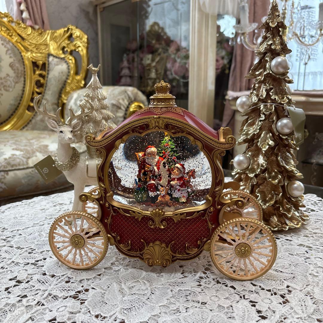 クリスマス スノードームオルゴール