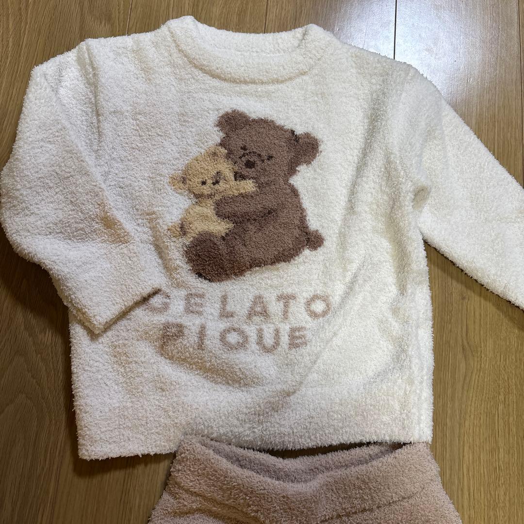 【新品】GELATO PIQUE クマのパジャマセット