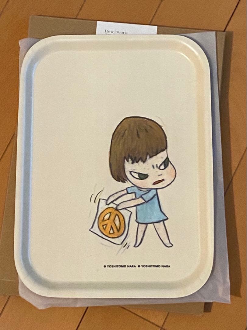奈良美智さん　アートトレイ　未使用