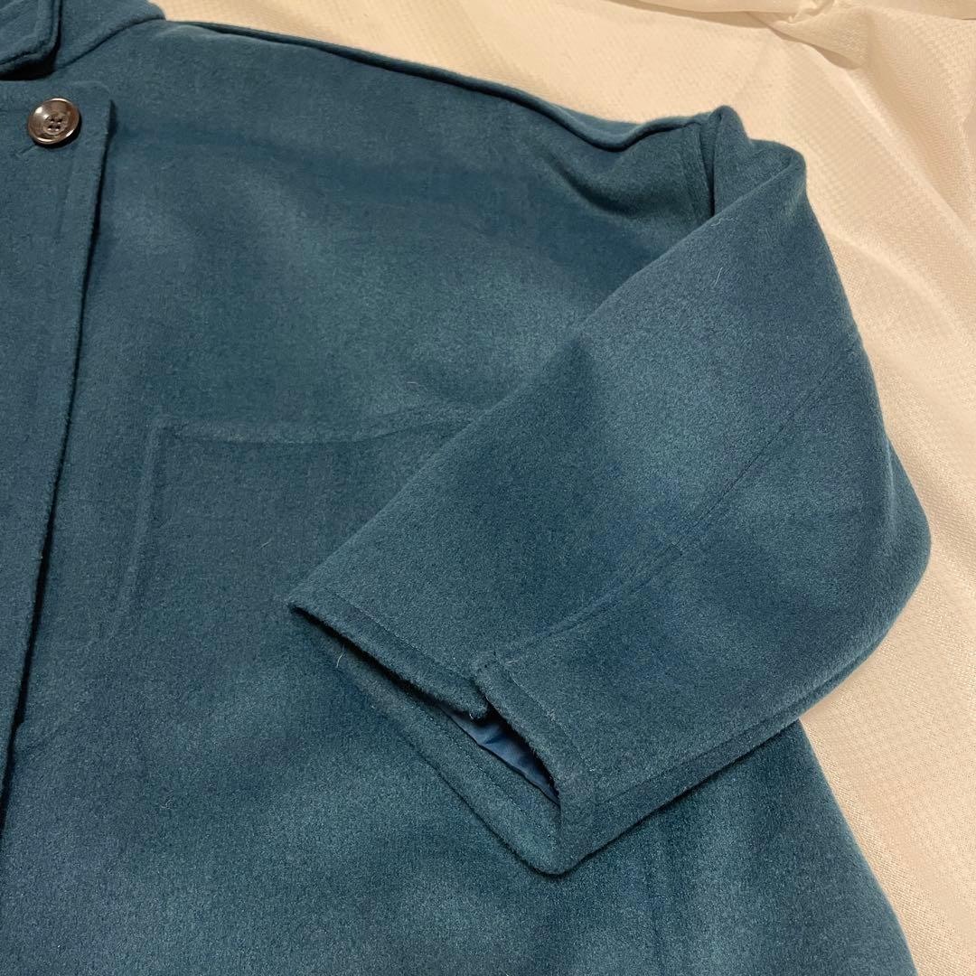 【美品】ふじあみ unof コート ブルー