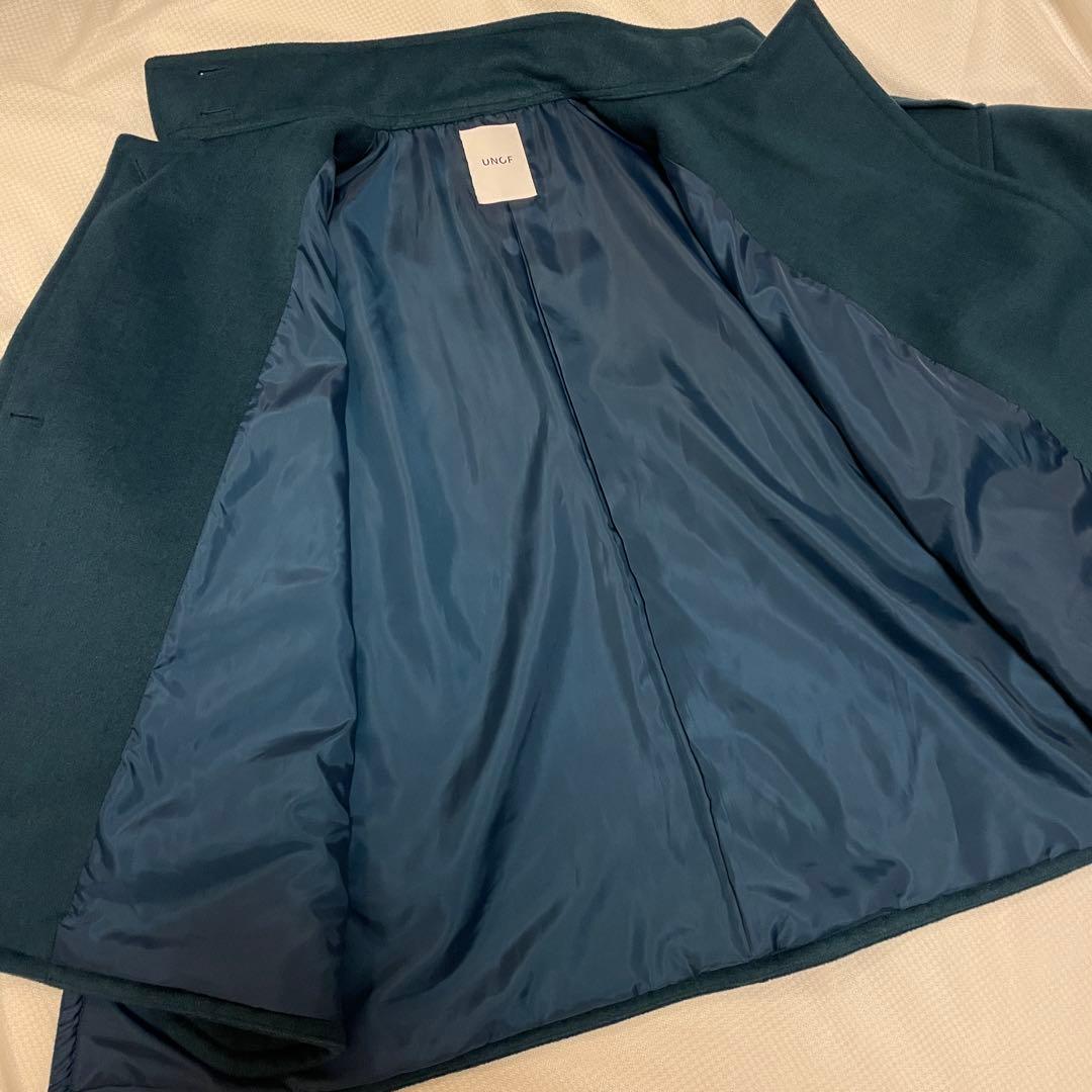 【美品】ふじあみ unof コート ブルー