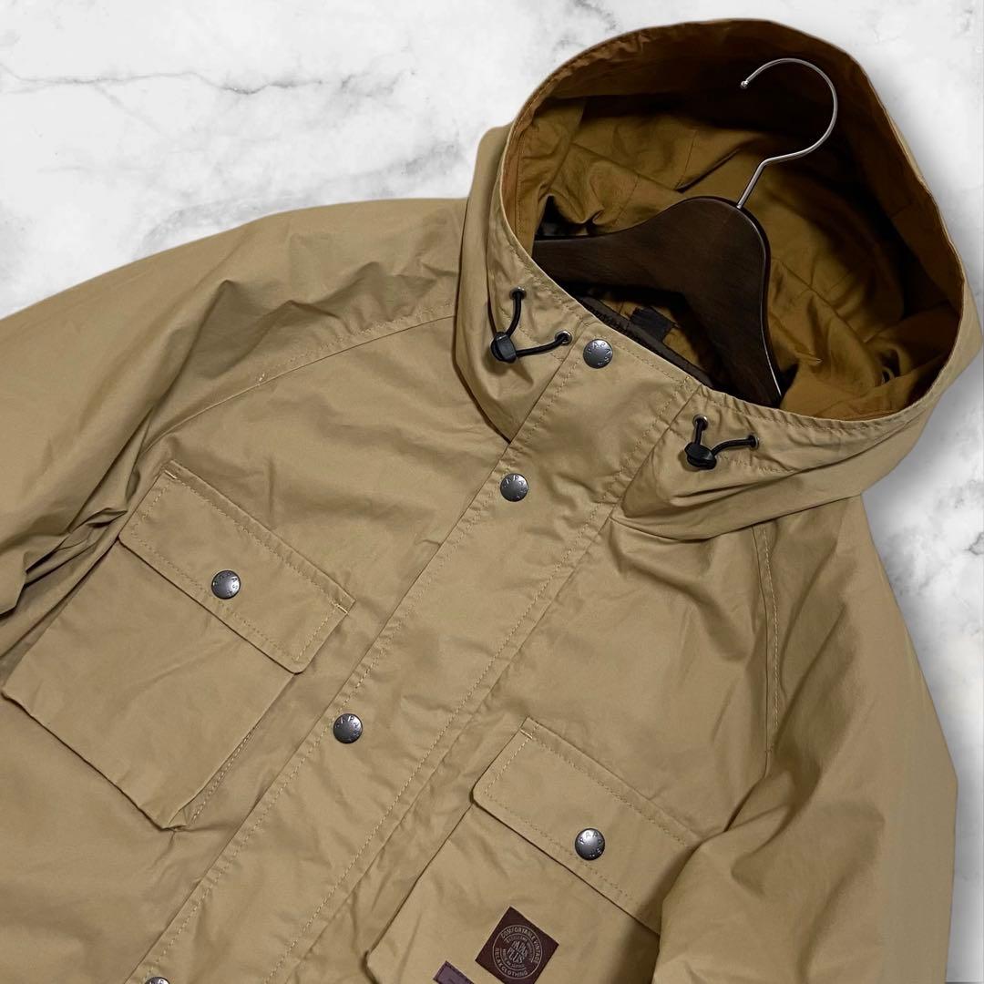 PAPAS PLUS 現行 ドライタッチ 3WAYアノラックフーデッドジャケット