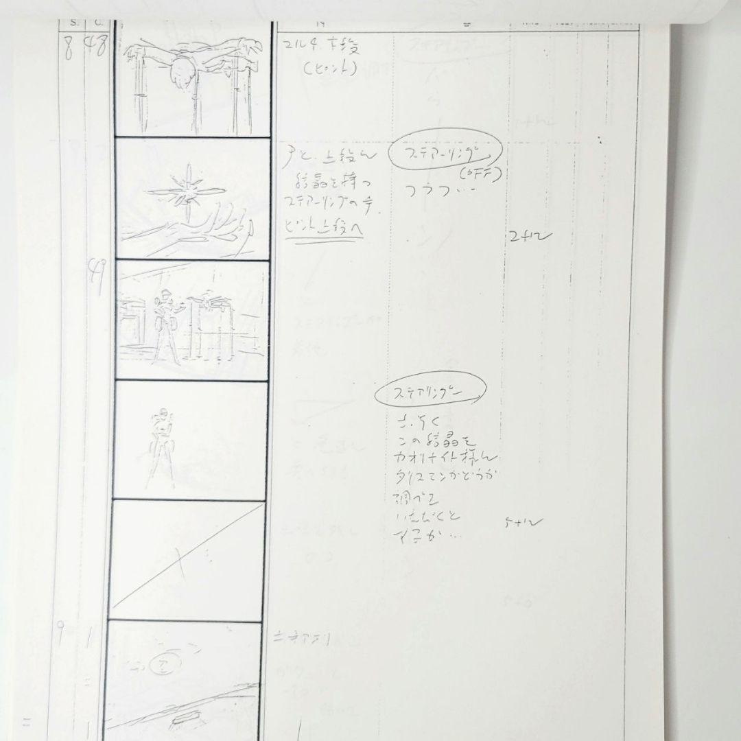 美少女戦士セーラームーンS　絵コンテ 第92話素敵な美少年？天王はるかの秘密