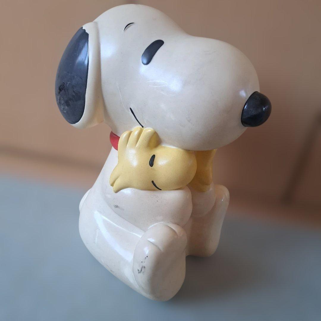 ビンテージスヌーピー 　ウッドストック 　貯金箱　コレクターグッズ　SNOOPY