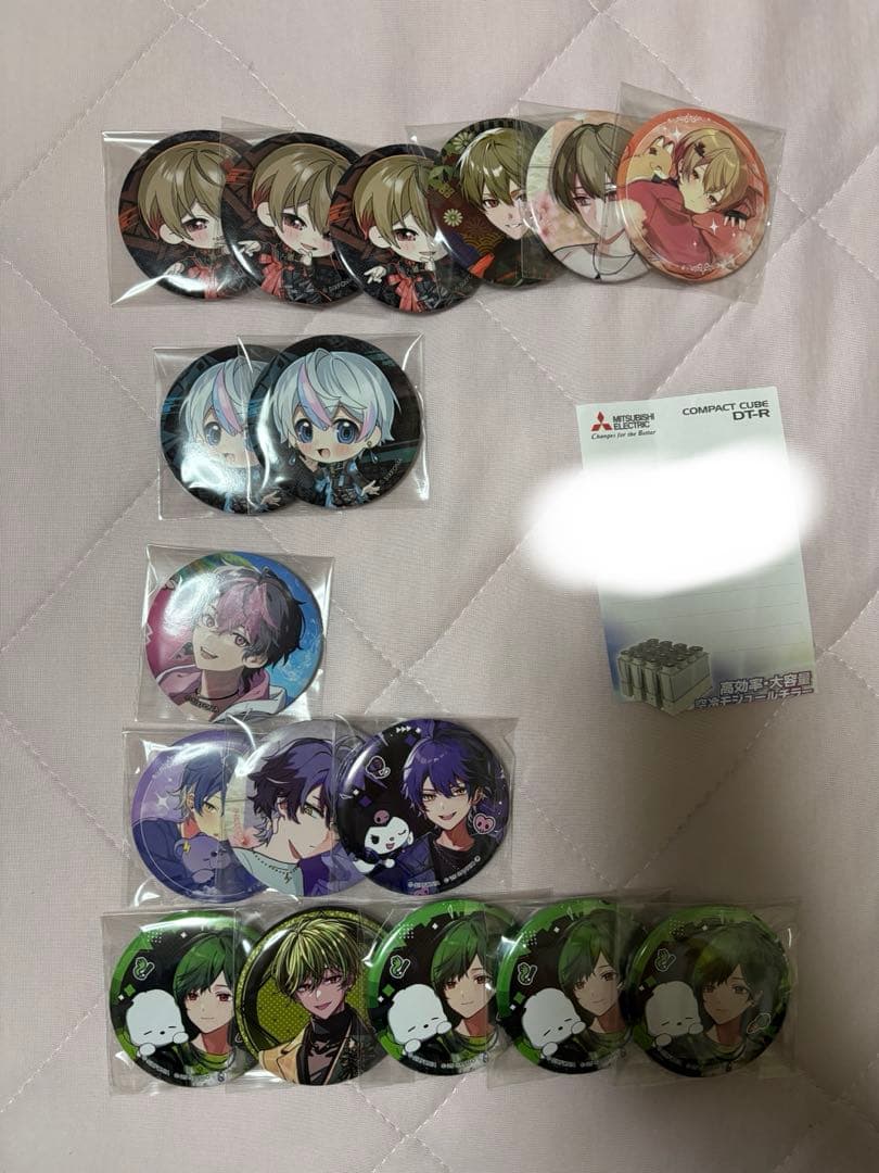 シクフォニ　缶バッチ　ブロマイド