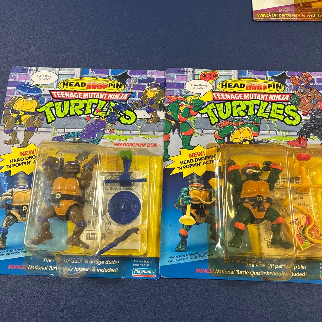 TMNT ヘッドドロッピンフィギュア2体セット