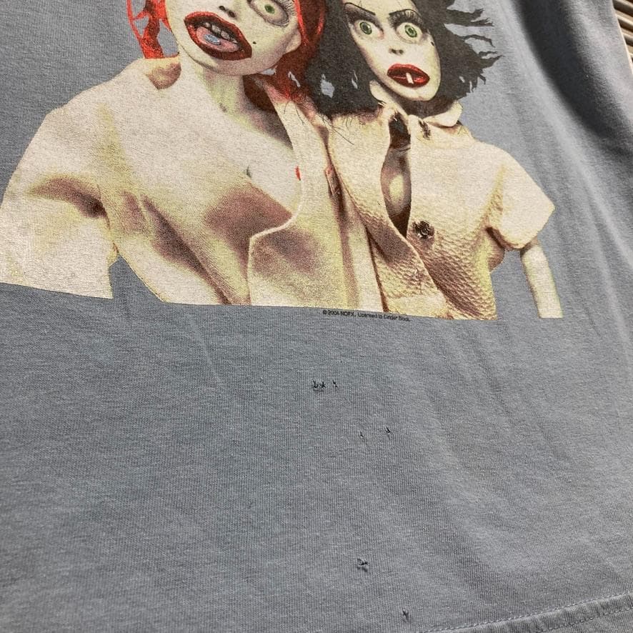 翔*ン様 BOOE バンド Tシャツ 古着 水色 NOFX ノーエフエックス 看