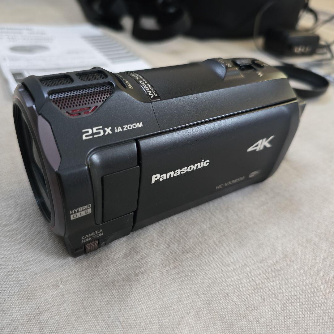 Panasonic　4K デジタルビデオカメラ　HC-VX985M